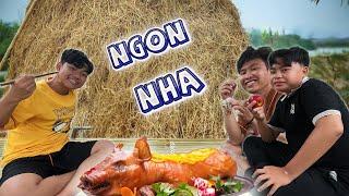 𝐂𝐮 𝐓𝐢 𝐓𝐕 | Nấu Ăn Ngoài Vườn Cùng Team Tony   Ngon Nhức Nách