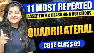 Quadrilateral | Assertion & Reasoning Questions | Class 9 Maths | CBSE Exam 2025 | Priyal Mam