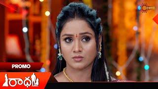 Radha- Promo | 25 Dec 2024  | Telugu Serial | Gemini TV