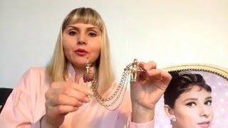 Винтажные украшения. Винтажная бижутерия броши-шатлен