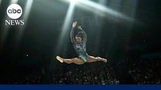 Simone Biles soars in Paris Olympics comeback