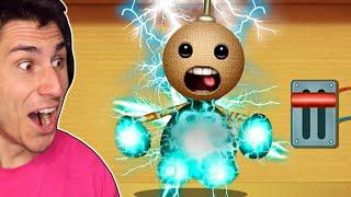 I ELECTROCUTED THE BUDDY! | Kick The Buddy