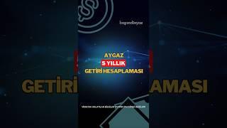 Aygaz 5 Yılda Ne Kadar Kazandırdı? #temettüyatırımı #temettüemekliliği #aygaz #finans #borsa