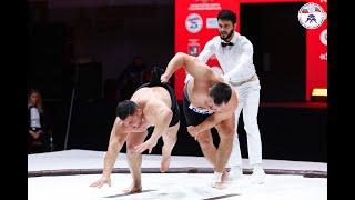 Айдын Монгуш (Тыва) - Amir Ghajar (Iran) | Кубок Содружества по Сумо | Commonwealth Sumo Cup 2023