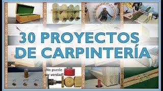 30 proyectos de carpintería 2017