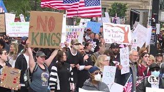 Thousands gather for 'No Kings’ protests across Northeast Ohio