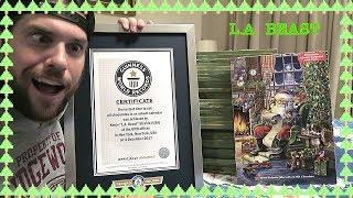 NEW Guinness World Records Title | Fastest Time to Eat All Chocolates From an Advent Calendar