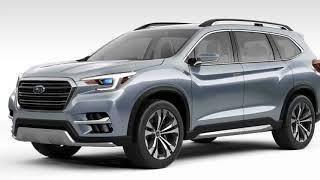 2018 Subaru Ascent 8 Passenger SUV Debut In LA Autoshow