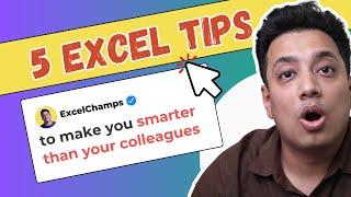 Boost Your Efficiency - 5 Excel Tips to Make YOU Smarter than Your Colleagues