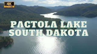 4K Drone Footage - Pactola Lake - Pennington Co., South Dakota