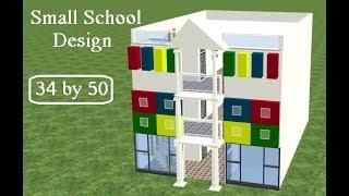 34 by 50 Small school design for children, small college design for children,school   design