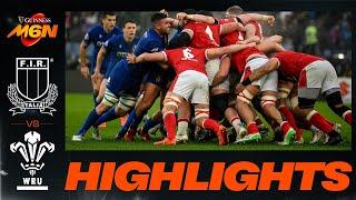 ITALY v WALES | 2025 GUINNESS MEN'S SIX NATIONS | RUGBY HIGHLIGHTS