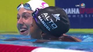 Women 50m freestyle Swimming Final | 2021 US olympic trials