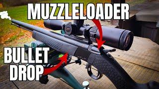 Muzzleloader Bullet Drop - My Muzzleloader is Dialed In