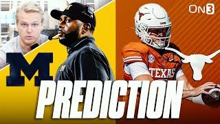 Michigan Wolverines vs Texas Longhorns PREDICTION & Preview | Steve Sarkisian vs Sherrone Moore