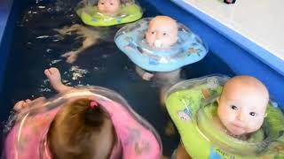 Inflatable Safety Ring For Bathing Your Baby