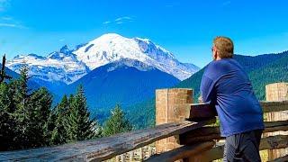 Visiting Mount Rainier National Park! Beautiful Day Trip From Seattle Washington!