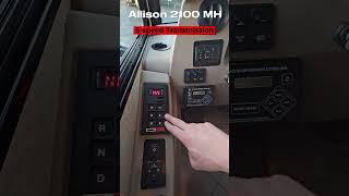 How To Use an Allison Transmission Push Button Shift Selector #shorts #rv