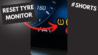 Tyre Pressure Reset on Mercedes | #Shorts