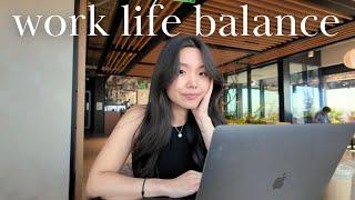 Work-Life Balance in My 20s | busy work week, cooking at home, organizing my apartment