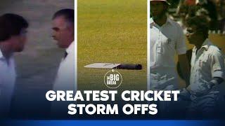 Took the entire side off the ground! Greatest cricket storm offs | The Big Break | Fox Cricket