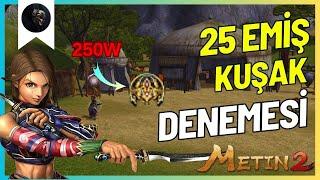 250 WONLUK KUŞAK DENEMESİ | Metin2 TR [RUBY]Charon