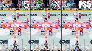 NHL 25 on Xbox Series S vs. Series X vs. PS5 | Technical Review Comparison