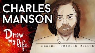 La ESCALOFRIANTE HISTORIA de CHARLES MANSON | Draw My Life en Español