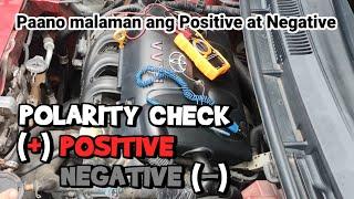 Paano malaman kung tama ang polarity ng connector sa inyong sasakyan | How To Check Cars Polarity