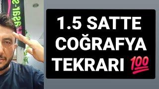 Coğrafya sene sonu full tekrar..!