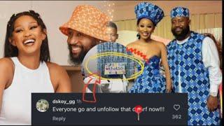 Thobeka Majozi Xposes Cassper Nyovest & wife Fans side with her & unfollowed him!