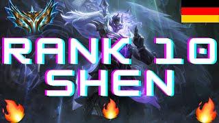  Shen Guide german S14 RANK 10 CHALLENGER EUW Shending Help Gameplay Analyse League of Legends 