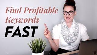 Find Profitable Keywords FAST on KDP