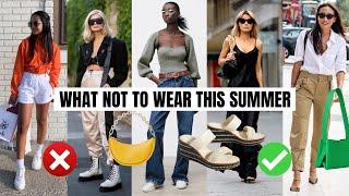 10 Summer Fashion Trends To Avoid in 2022 | How To Style