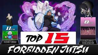 TOP 15 FORBIDDEN JUTSU - AnimeScale