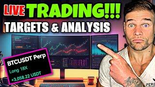 LIVE! BITCOIN & CRYPTO BOTTOM IS IN?! (LIVE CRYPTO TRADE  ENTRIES & ANALYSIS)