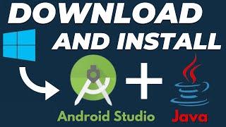 How to download and install Android Studio on Windows 10/11 with Java JDK setup