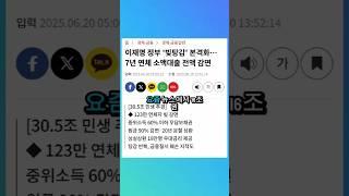 #이재명정부 #빚탕감정책 16조 억원 그냥 #탕감정책 아니예요 #소액대출 #회생기회  #구제 #소상공인 #개인회생 #민주당 #민생지원금 #소비쿠폰