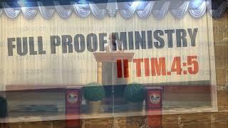 A Full Proof Ministry, 2 Timothy 4:1-5