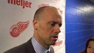 Nick Jensen describes how Jimmy Howard got hurt