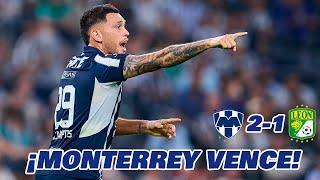  MONTERREY VENCE A LEÓN LIGA MX JORNADA 17 APERTURA 2024  EN ZONA FUT