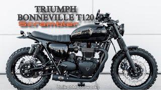 Triumph Bonneville T120 Custom SCRAMBLER by Unikat Motorworks