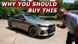 Get THIS instead of a Tesla? - 2024 BMW i5 M60 xDrive Sedan Review