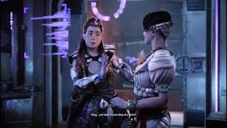 Alva Full Conversation at GAIA base - Horizon Forbidden West