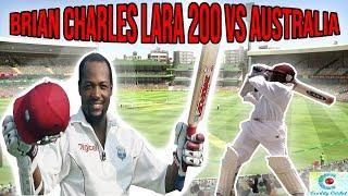 Brian Charles Lara | 200 VS Australia | 2nd Test | Jamaica 1999