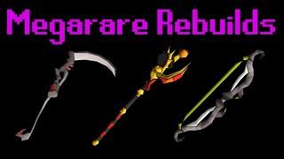 OSRS Megarare Rebuilds - Advanced PvM Gear Guide (Tbow/Scythe/Shadow)