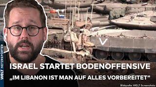 ESKALATION IM LIBANON: Israel startet Bodenoffensive! USA wollen Tausende Soldaten entsenden