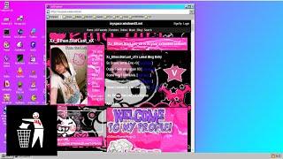 SO FUNNY!!! Reading old cringe myspace profiles in 2021.... (Windows93 emulator)