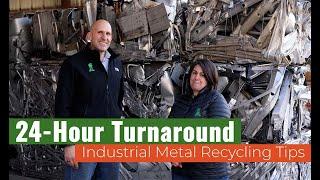 The Sahd Metal Recycling 24-Hour Turnaround Commitment