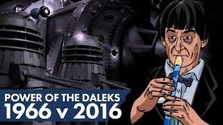 Comparing Doctor Who: "Power of the Daleks" - 1966 vs 2016